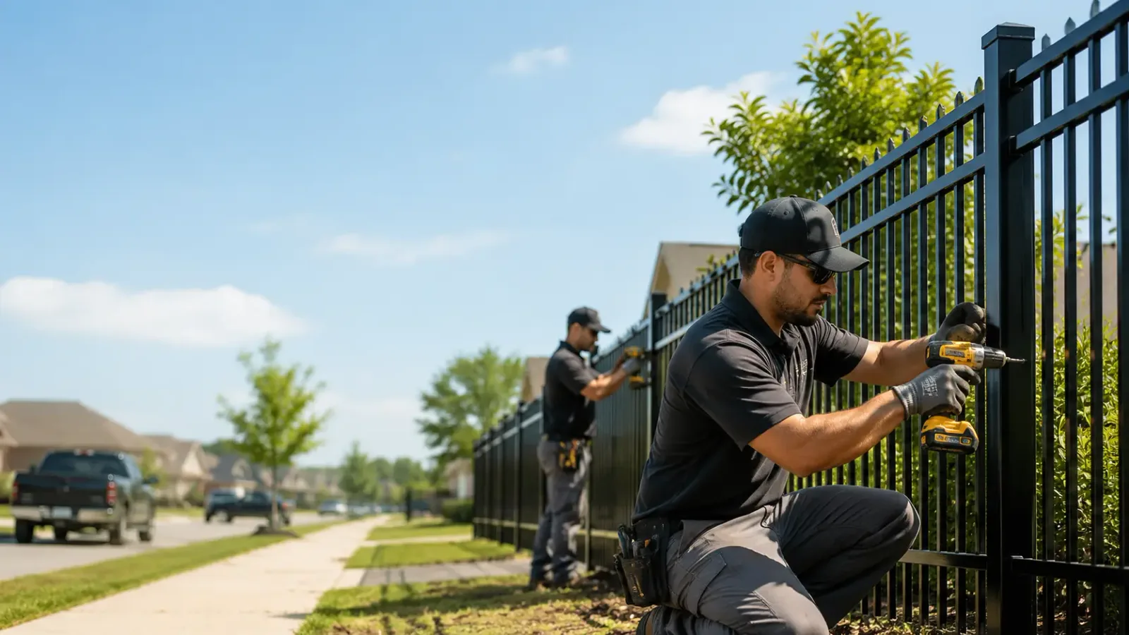 Metal Fence Installation in Banks, OR